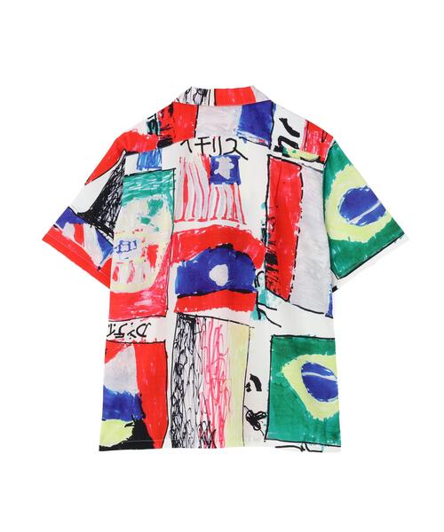 B'2nd(ビーセカンド)の「HOLO MARKET(ホロマーケット)HMV S/S SHIRTS / 総柄アロハ半袖シャツ(シャツ/ブラウス・メンズ・その他24/レッド/ネイビー/ブラック/チャコールグレー/ベージュ/モスグリーン・2/1)」の17枚目の写真