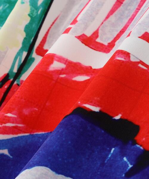 B'2nd(ビーセカンド)の「HOLO MARKET(ホロマーケット)HMV S/S SHIRTS / 総柄アロハ半袖シャツ(シャツ/ブラウス・メンズ・その他24/レッド/ネイビー/ブラック/チャコールグレー/ベージュ/モスグリーン・2/1)」の18枚目の写真
