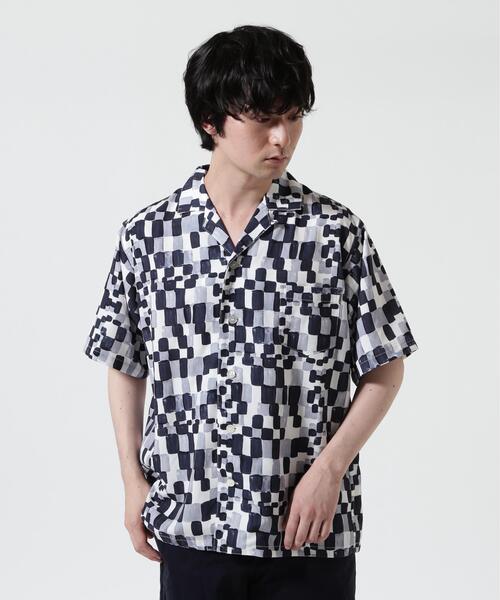 B'2nd(ビーセカンド)の「HOLO MARKET(ホロマーケット)HMV S/S SHIRTS / 総柄アロハ半袖シャツ(シャツ/ブラウス・メンズ・その他24/レッド/ネイビー/ブラック/チャコールグレー/ベージュ/モスグリーン・2/1)」の21枚目の写真