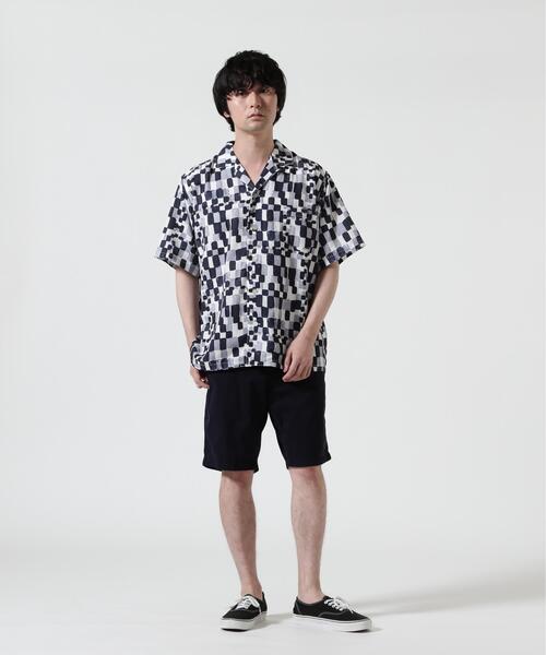B'2nd(ビーセカンド)の「HOLO MARKET(ホロマーケット)HMV S/S SHIRTS / 総柄アロハ半袖シャツ(シャツ/ブラウス・メンズ・その他24/レッド/ネイビー/ブラック/チャコールグレー/ベージュ/モスグリーン・2/1)」の22枚目の写真