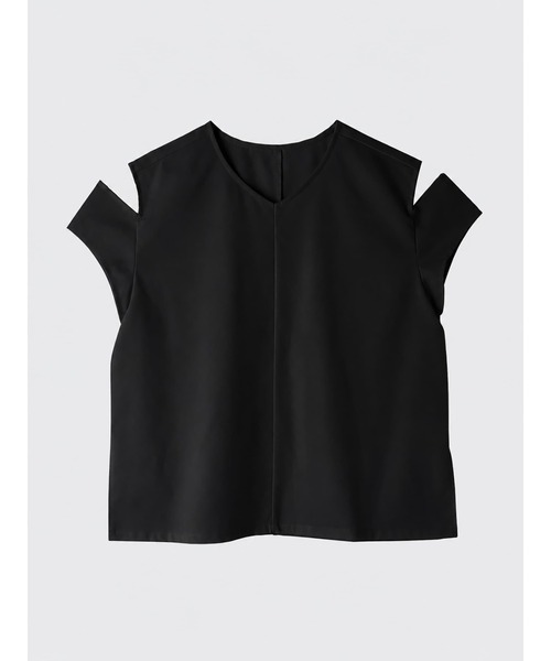 Brown&Street(ブラウンアンドストリート)の「リネンブレンドショルダートップス(シャツ/ブラウス・レディース・ホワイト/ブラック/レッド・FREE)」の17枚目の写真
