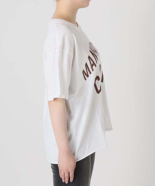 THE DAY ON THE BEACH(ザデイオンザビーチ)の「《追加2》別注【THE DAY ON THE BEACH】カットオフTシャツ(Tシャツ/カットソー・レディース・ブラウン/ライトグレー/ホワイト/ライトパープル/ブラックミックス・FREE)」の12枚目の写真