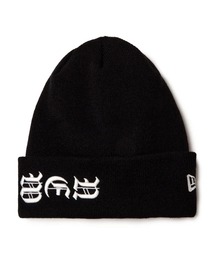 NEW ERA（ニューエラ）の「NEW ERA ニューエラ ビーニー ベーシック カフニット Big Old English 15119743/15119744/15119745（ニットキャップ/ビーニー）」
