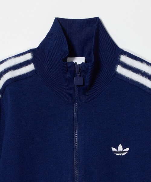 adidas Originals(アディダスオリジナルス)の「<adidas Originals>ファイヤーバード ニット トラックトップ(カーディガン/ボレロ・レディース・ナチュラル/ネイビー・L)」の4枚目の写真