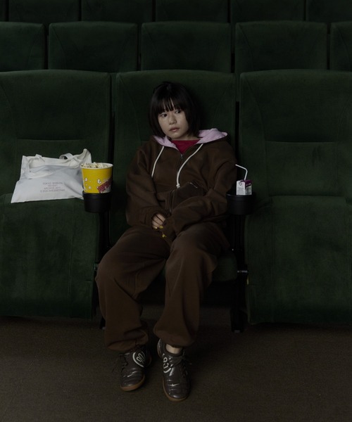 shesaidthat（シーセッドザット）の「shesaidthat - Yoko ジップフーディー / Yoko Hoodie（パーカー・レディース・ブラウン/ネイビー/グレー・SMALL/MEDIUM）」の17枚目の写真