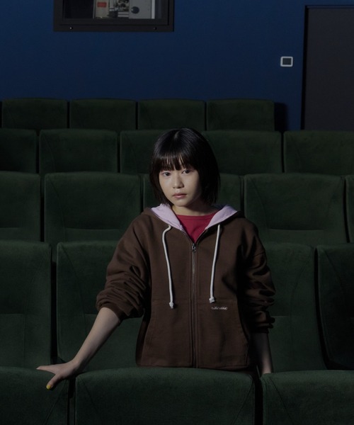 shesaidthat（シーセッドザット）の「shesaidthat - Yoko ジップフーディー / Yoko Hoodie（パーカー・レディース・ブラウン/ネイビー/グレー・SMALL/MEDIUM）」の12枚目の写真