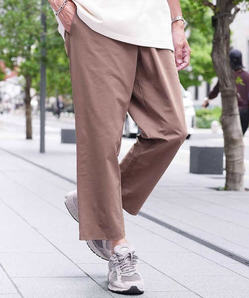 jiggys shop(ジギーズショップ)の「吸水速乾 ドットメッシュ ストレッチ テーパード イージー アンクルパンツ(その他パンツ・メンズ・ブラック/ブラウン/グレー/カーキ・MEDIUM/LARGE/X-LARGE)」の3枚目の写真