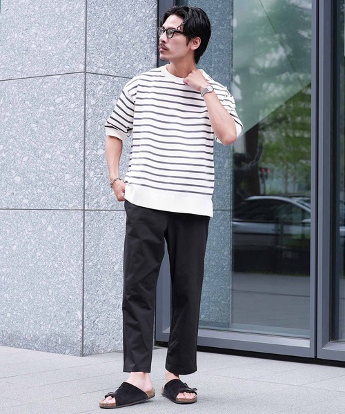 jiggys shop(ジギーズショップ)の「吸水速乾 ドットメッシュ ストレッチ テーパード イージー アンクルパンツ(その他パンツ・メンズ・ブラック/ブラウン/グレー/カーキ・MEDIUM/LARGE/X-LARGE)」の10枚目の写真