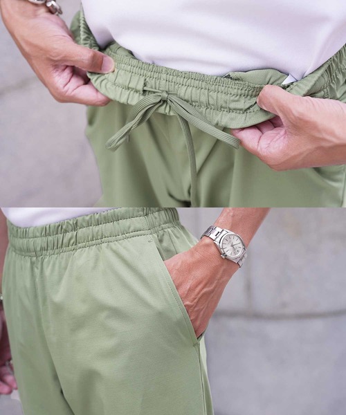 jiggys shop(ジギーズショップ)の「吸水速乾 ドットメッシュ ストレッチ テーパード イージー アンクルパンツ(その他パンツ・メンズ・ブラック/ブラウン/グレー/カーキ・MEDIUM/LARGE/X-LARGE)」の20枚目の写真