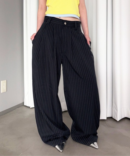 sedacle girl(セダクルガール)の「アソートバックルスラックス(スラックス・レディース・ミント/ネイビー/グレー/ブラック・SMALL/MEDIUM)」の21枚目の写真