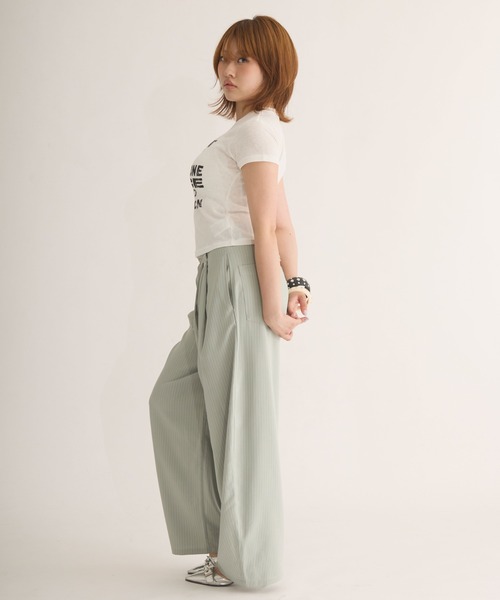 sedacle girl(セダクルガール)の「アソートバックルスラックス(スラックス・レディース・ミント/ネイビー/グレー/ブラック・SMALL/MEDIUM)」の18枚目の写真