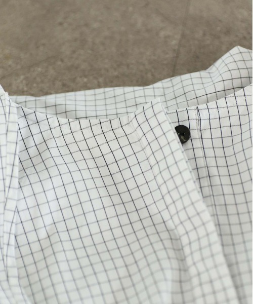 Marilyn Moon(マリリンムーン)の「modern tie raglan blouse(シャツ/ブラウス・レディース・ホワイト/ホワイト×ブラック/ネイビー/ブラック・FREE)」の18枚目の写真