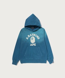 VINTAGE EFFECT COLLEGE PULLOVER HOODIE