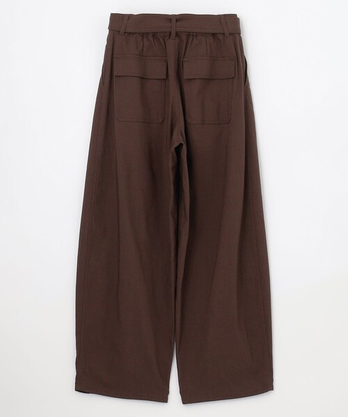 ANY(エニィ)の「チノライクタックバレルパンツ(チノパンツ・レディース・黄土色系・X-LARGE)」の18枚目の写真
