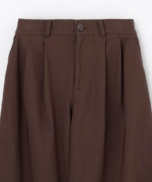 ANY(エニィ)の「チノライクタックバレルパンツ(チノパンツ・レディース・黄土色系・X-LARGE)」の21枚目の写真