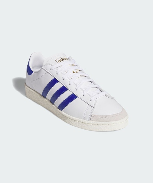adidas（アディダス）の「ジャバー ロー / JABBAR LO / アディダスオリジナルス adidas Originals（スニーカー・メンズ・ホワイト×ブルー・22.0cm/22.5cm/23.0cm/23.5cm/24.0cm/24.5cm/25.0cm/25.5cm/26.0cm/26.5cm/27.0cm/27.5cm/28.0cm/28.5cm/29.0cm）」の2枚目の写真