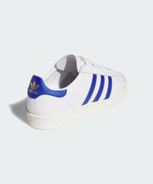 adidas（アディダス）の「ジャバー ロー / JABBAR LO / アディダスオリジナルス adidas Originals（スニーカー・メンズ・ホワイト×ブルー・22.0cm/22.5cm/23.0cm/23.5cm/24.0cm/24.5cm/25.0cm/25.5cm/26.0cm/26.5cm/27.0cm/27.5cm/28.0cm/28.5cm/29.0cm）」の3枚目の写真