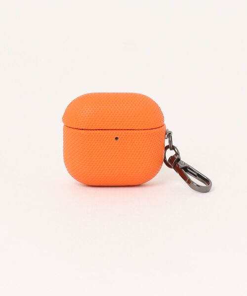 Fun & Daily(ファンアンドデイリー)の「Fabric PU AirPods Case / エアポッズ4 / エアポッズプロ3(ヘッドフォン/イヤホン・レディース・オレンジ/ブラック/ネイビー・A/B)」の4枚目の写真