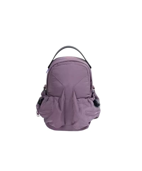 OFFWINTER(オフウィンター)の「【OFFWINTER】軽撥水ソリッド素材 ロケットバックパック 9インチ(スペースシリーズ)(バックパック/リュック・メンズ・レッド/ブルー/ライトパープル/グリーン/ブラック/バーガンディー・SMALL)」の13枚目の写真