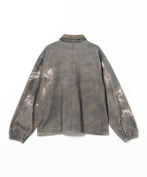BEAMS（ビームス）の「B.MOCK_PRINT_C/A（カバーオール・メンズ・インディゴブルー/ブラック・M/L/XL/S）」の9枚目の写真