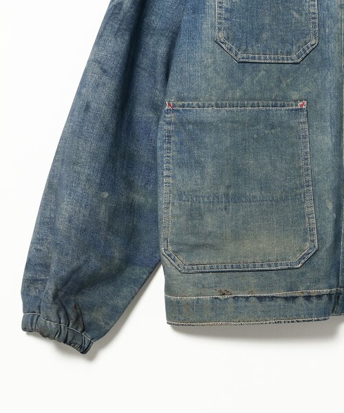 BEAMS（ビームス）の「B.MOCK_PRINT_C/A（カバーオール・メンズ・インディゴブルー/ブラック・M/L/XL/S）」の13枚目の写真