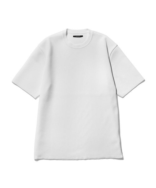 ARTA MECHANICS（エーアールティーエーメカニクス）の「ARTA MECHANICS TECH LUXE KNITTED S/S TEE（エーアールティーエー メカニクス テック リュクス ニット ショートスリーブ Tシャツ）（ニット/セーター・メンズ・ホワイト/ネイビー・LARGE）」の5枚目の写真