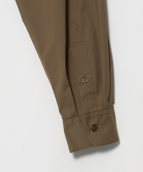 green label relaxing(グリーンレーベルリラクシング)の「【WEB限定】JUST fit コットンライク リラックス シルエット 長袖 シャツ(シャツ/ブラウス・メンズ・ブラウン系/コバルトブルー・M/XL/L/S)」の5枚目の写真