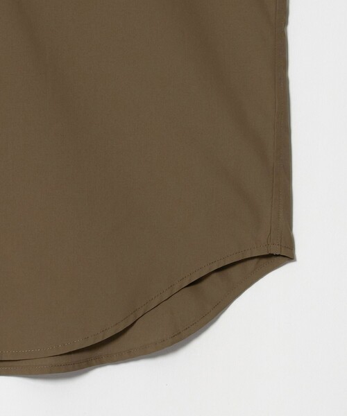 green label relaxing(グリーンレーベルリラクシング)の「【WEB限定】JUST fit コットンライク リラックス シルエット 長袖 シャツ(シャツ/ブラウス・メンズ・ブラウン系/コバルトブルー・M/XL/L/S)」の6枚目の写真