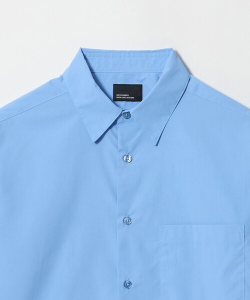 green label relaxing(グリーンレーベルリラクシング)の「【WEB限定】JUST fit コットンライク リラックス シルエット 長袖 シャツ(シャツ/ブラウス・メンズ・ブラウン系/コバルトブルー・M/XL/L/S)」の19枚目の写真