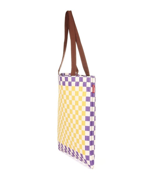 Fishs Eddy(フィッシュエディ)の「【FISHS EDDY(フィッシュエディ)】キルティングトート(トートバッグ・レディース・イエロー/ブルー・FREE)」の3枚目の写真