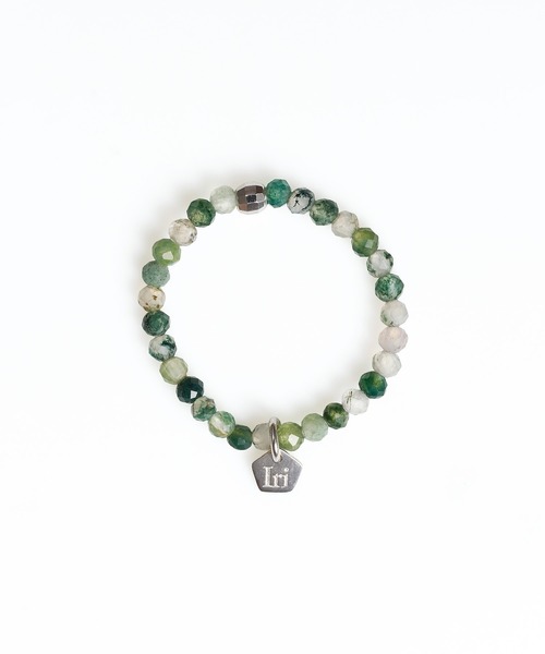 Irise coffret（イリスコフレ）の「［Terra］モスアゲート リング｜Moss agate ring（リング・レディース・グリーン系その他・11号/13号/15号/17号/19号）」の2枚目の写真