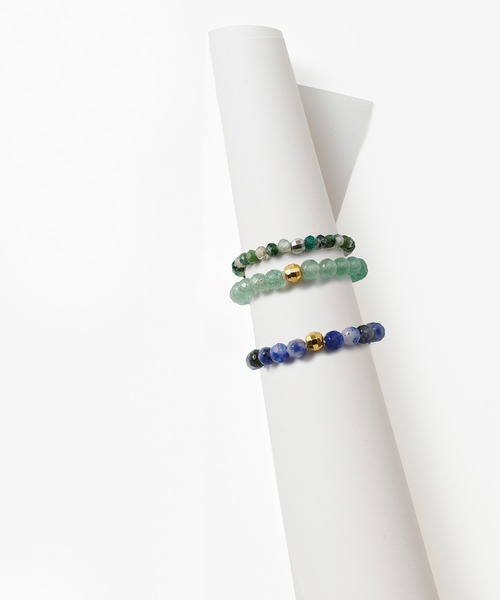 Irise coffret（イリスコフレ）の「［Terra］モスアゲート リング｜Moss agate ring（リング・レディース・グリーン系その他・11号/13号/15号/17号/19号）」の3枚目の写真