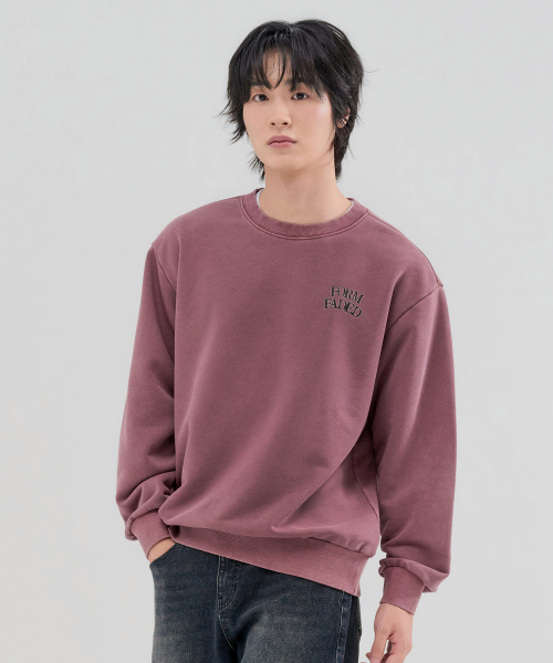 CHASECULT（チェイスカルト）の「メンズ PIGMENT グラフィック スウェットTシャツ-FERK5132B0T（スウェット・メンズ・バイオレット・105/95/100）」の5枚目の写真