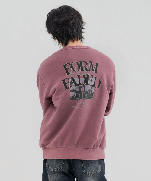 CHASECULT（チェイスカルト）の「メンズ PIGMENT グラフィック スウェットTシャツ-FERK5132B0T（スウェット・メンズ・バイオレット・105/95/100）」の4枚目の写真