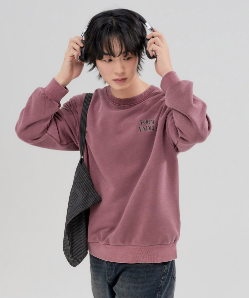 CHASECULT（チェイスカルト）の「メンズ PIGMENT グラフィック スウェットTシャツ-FERK5132B0T（スウェット・メンズ・バイオレット・105/95/100）」の2枚目の写真