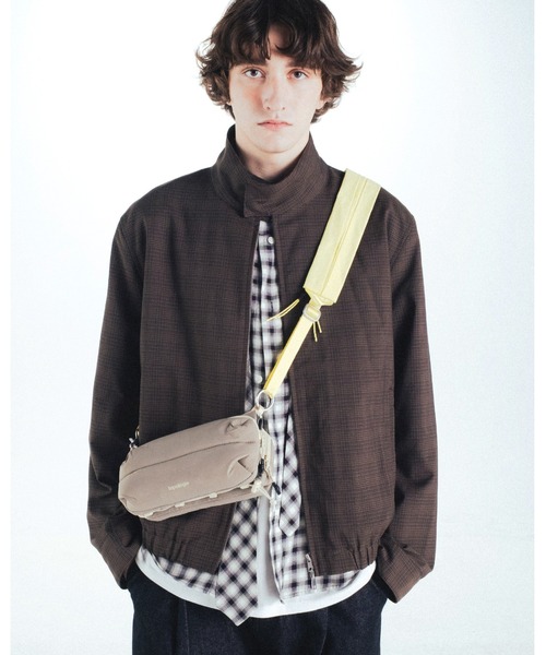 Topologie(トポロジー)の「Bottle Sacoche Medium(ボトル サコッシュミディアム)(ショルダーバッグ・レディース・ライトブルー/モスグリーン・ONE SIZE)」の6枚目の写真