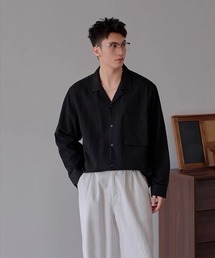 ドレープメンズシャツ