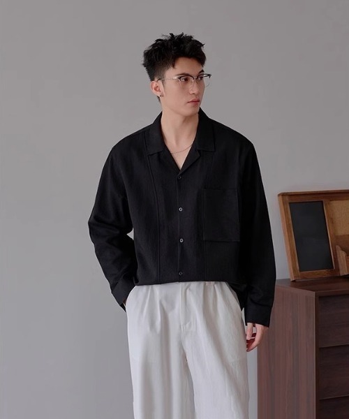 REBALANCE（リバランス）の「ドレープメンズシャツ（シャツ/ブラウス・メンズ・A/B・X-LARGE/LARGE/MEDIUM）」の5枚目の写真