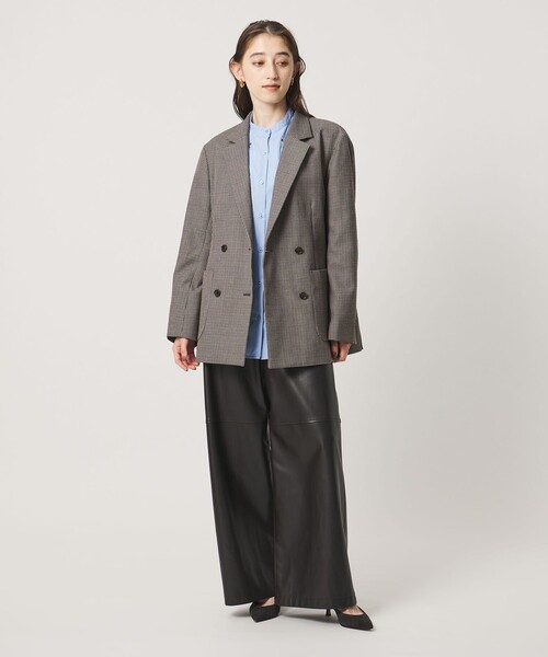 UNITED ARROWS(ユナイテッドアローズ)の「T/W 4ボタン ジャケット(テーラードジャケット・レディース・ネイビー/その他2/その他1・36/38)」の16枚目の写真
