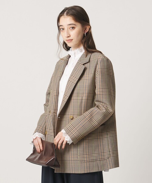 UNITED ARROWS(ユナイテッドアローズ)の「T/W 4ボタン ジャケット(テーラードジャケット・レディース・ネイビー/その他2/その他1・36/38)」の18枚目の写真