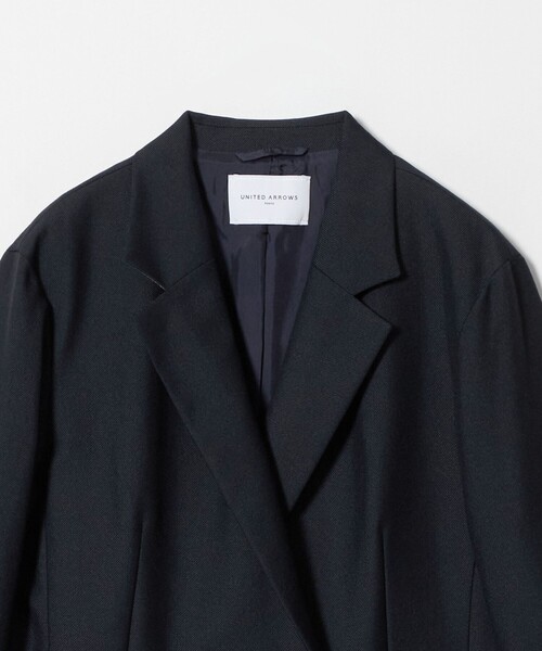 UNITED ARROWS(ユナイテッドアローズ)の「T/W 4ボタン ジャケット(テーラードジャケット・レディース・ネイビー/その他2/その他1・36/38)」の4枚目の写真