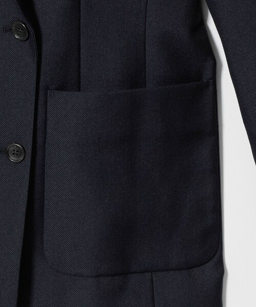 UNITED ARROWS(ユナイテッドアローズ)の「T/W 4ボタン ジャケット(テーラードジャケット・レディース・ネイビー/その他2/その他1・36/38)」の6枚目の写真