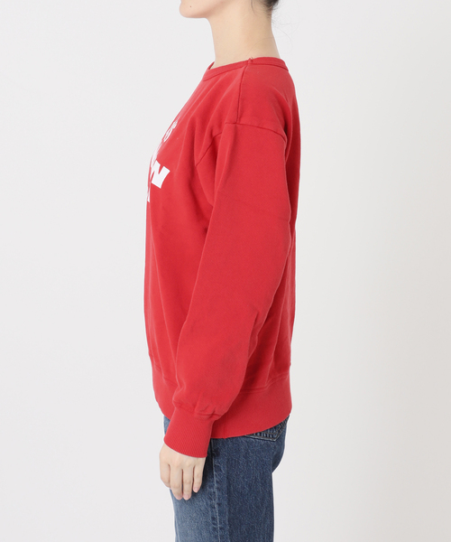 Spick & Span(スピックアンドスパン)の「Mixta /ミクスタ CREW NECK SWEAT クルーネックスウェット(スウェット・レディース・レッド/グレー・SMALL)」の7枚目の写真
