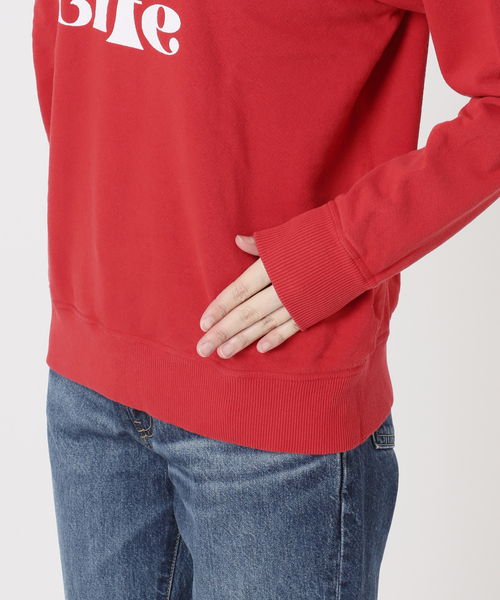 Spick & Span(スピックアンドスパン)の「Mixta /ミクスタ CREW NECK SWEAT クルーネックスウェット(スウェット・レディース・レッド/グレー・SMALL)」の11枚目の写真