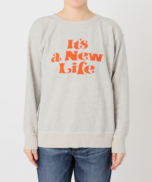 Spick & Span(スピックアンドスパン)の「Mixta /ミクスタ CREW NECK SWEAT クルーネックスウェット(スウェット・レディース・レッド/グレー・SMALL)」の13枚目の写真