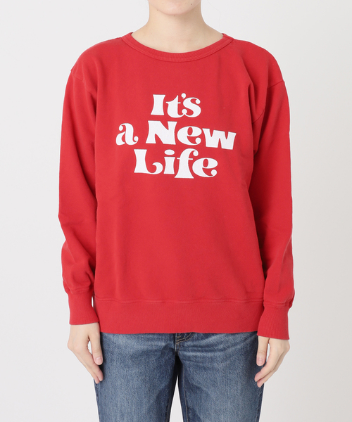 Spick & Span(スピックアンドスパン)の「Mixta /ミクスタ CREW NECK SWEAT クルーネックスウェット(スウェット・レディース・レッド/グレー・SMALL)」の16枚目の写真