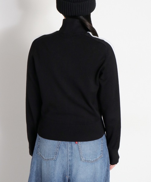 adidas(アディダス)の「【adidas】Womens KNITTED FIREBIRD TRACK TOP(ブルゾン・レディース・ホワイト系/ブラック系・L)」の12枚目の写真