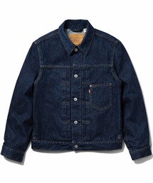 Levis-TYPE 1 TRUCKER SELVEDGE RINSE T