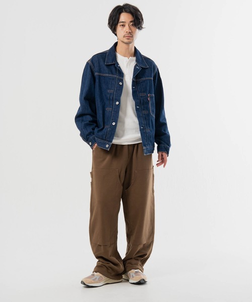 Levi's(リーバイス)の「Levis-TYPE 1 TRUCKER SELVEDGE RINSE T(デニムジャケット・メンズ・ダークインディゴブルー・L/XL)」の17枚目の写真