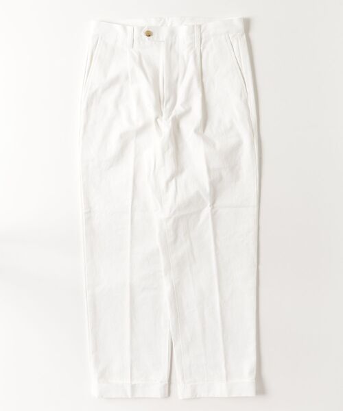 BEAMS PLUS（ビームスプラス）の「B+1P ニドム TWILL（その他パンツ・メンズ・カーキ/ホワイト/ネイビー・M/S/XL/XS/L）」の2枚目の写真